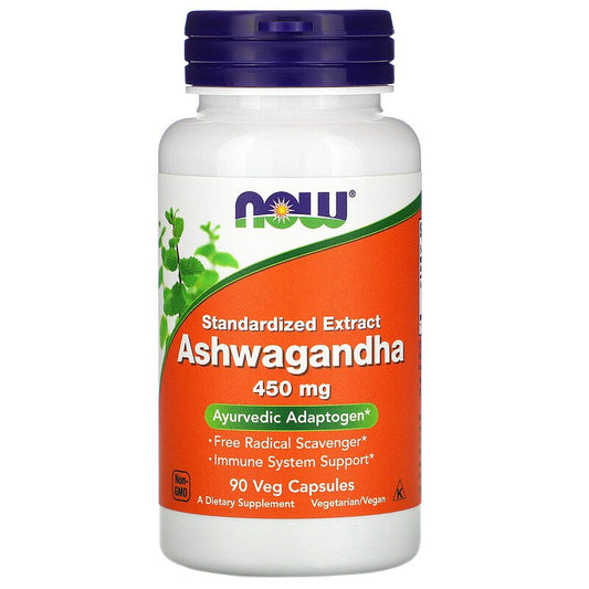 NOW Ashwagandha 450mg - - Now Foods