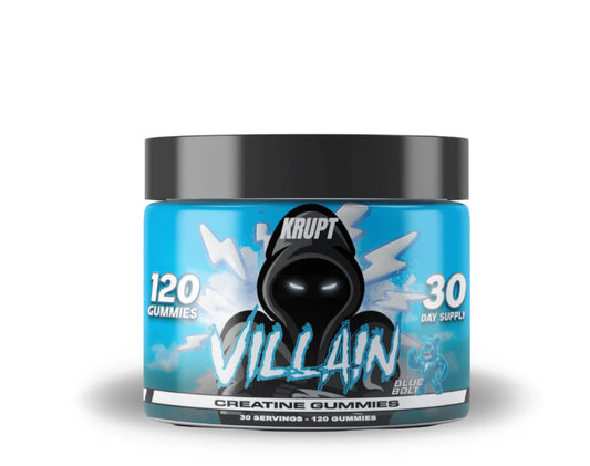 Creatine Monohydrate Gummies - 120 Gummies - BlueBerry - Krupt Supps